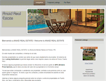 Tablet Screenshot of anaidrealestate.com